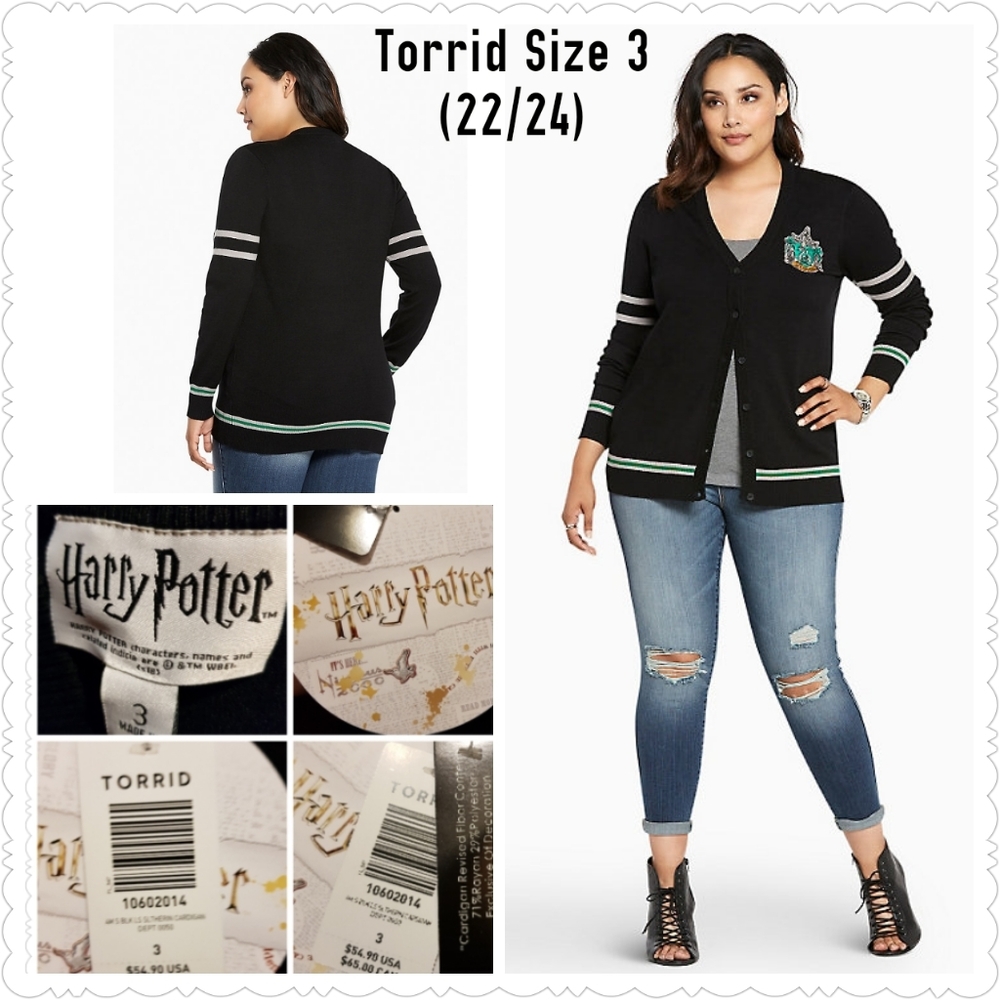 ❌SOLD❌HARRY POTTER SLYTHERIN Cardigan 💚